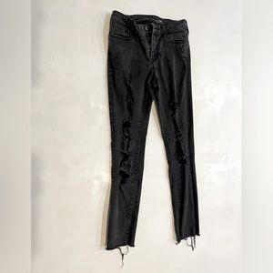 Black Old Navy Rockstar Jeans